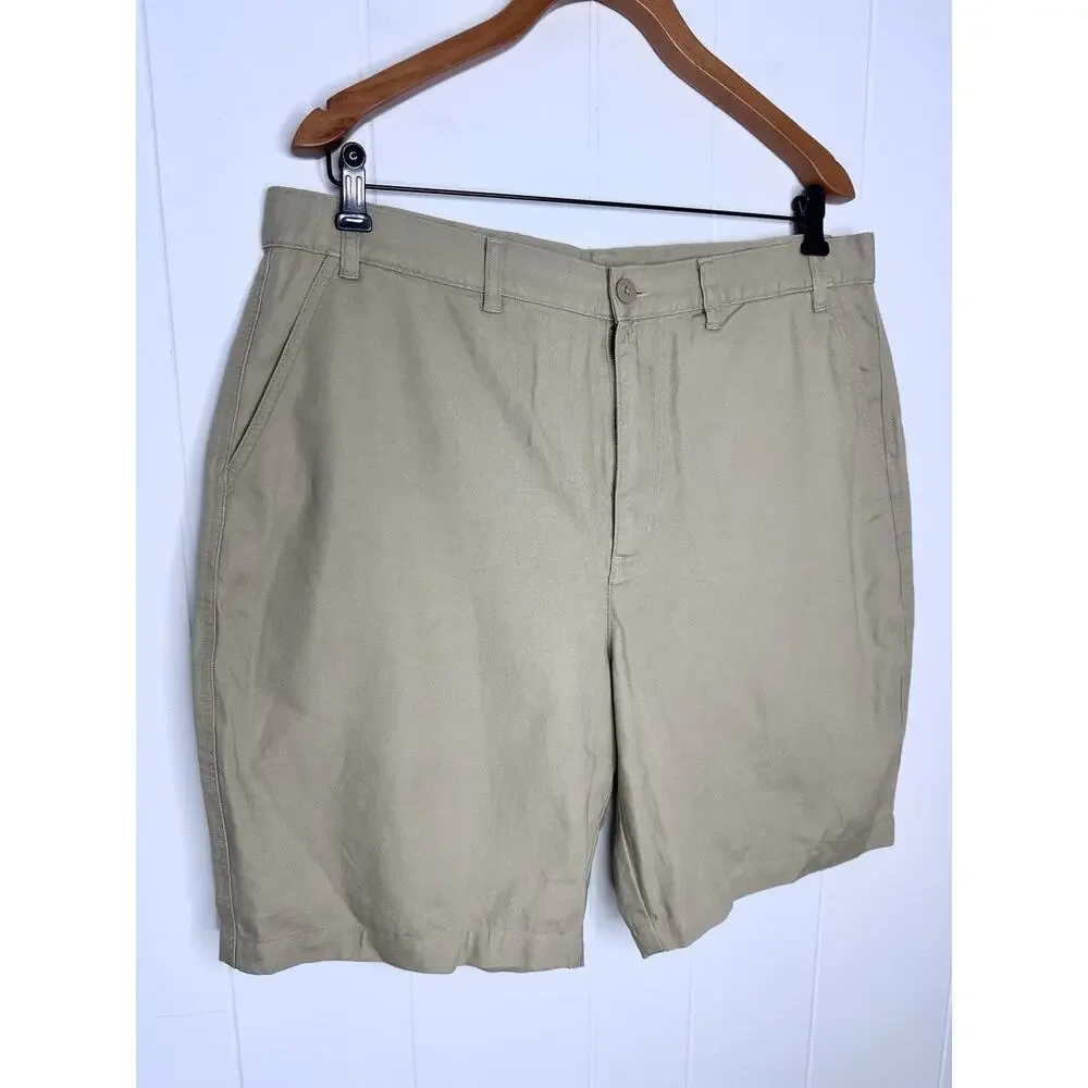 Patagonia Mens 38 Duck Shorts 9” - Beige Khaki 57075 Organic Cotton Hiking